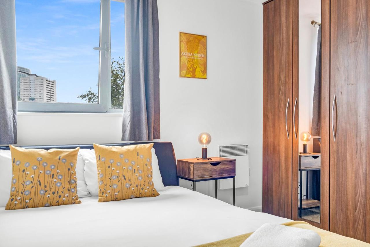 Stylish 4Th Floor 2 Bedroom En Suite City Centre Apartment With Parking By Azura Nights Birmingham Luaran gambar