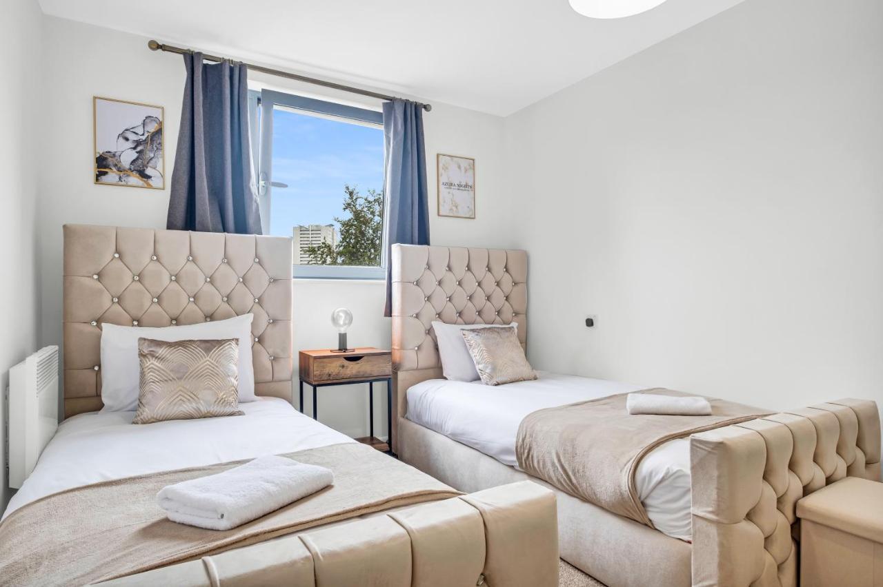 Stylish 4Th Floor 2 Bedroom En Suite City Centre Apartment With Parking By Azura Nights Birmingham Luaran gambar