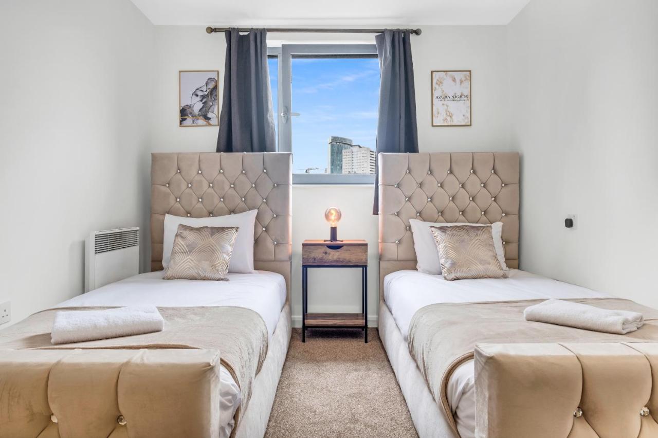 Stylish 4Th Floor 2 Bedroom En Suite City Centre Apartment With Parking By Azura Nights Birmingham Luaran gambar